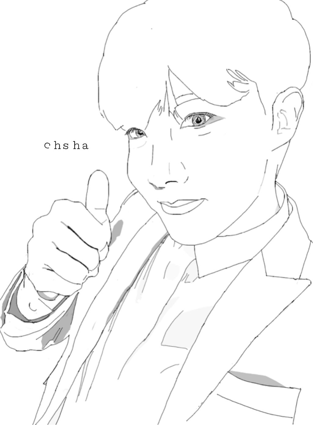 coloring book jung kook coloring pages
