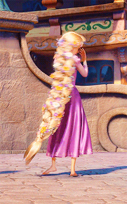 rapunzel tangled gif girl GIF by Auaura-icebreaker;)